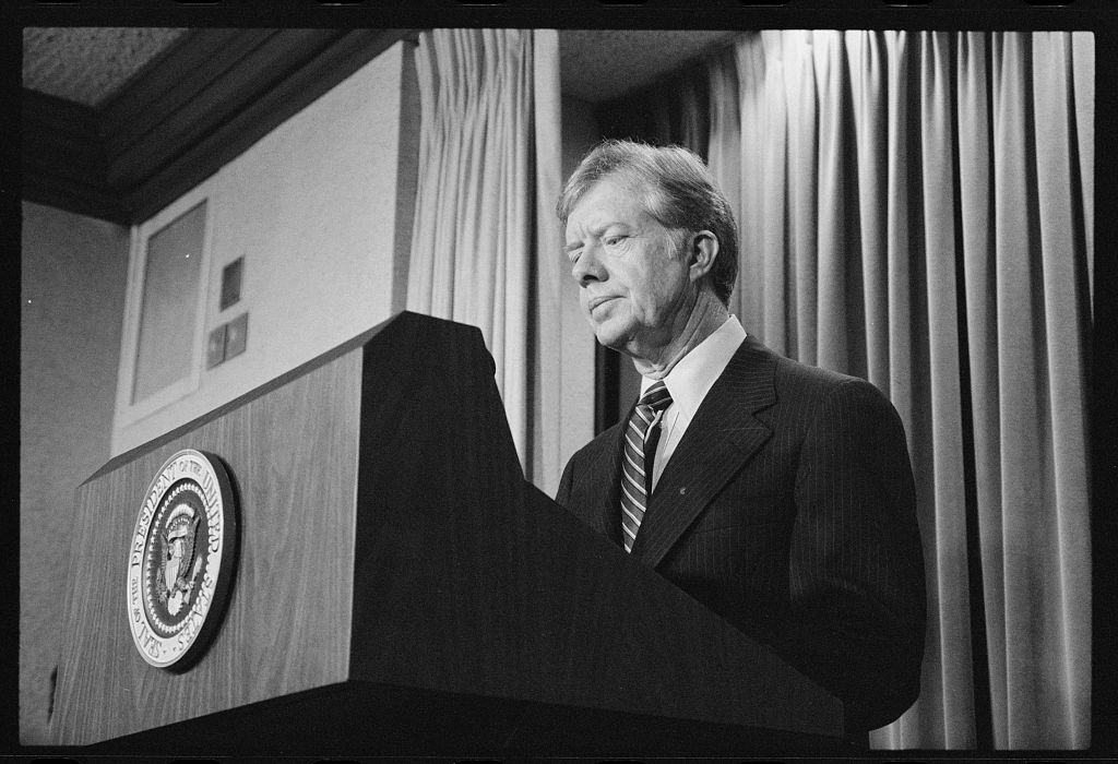 President Jimmy Carter, who signed the TRA into law in 1979