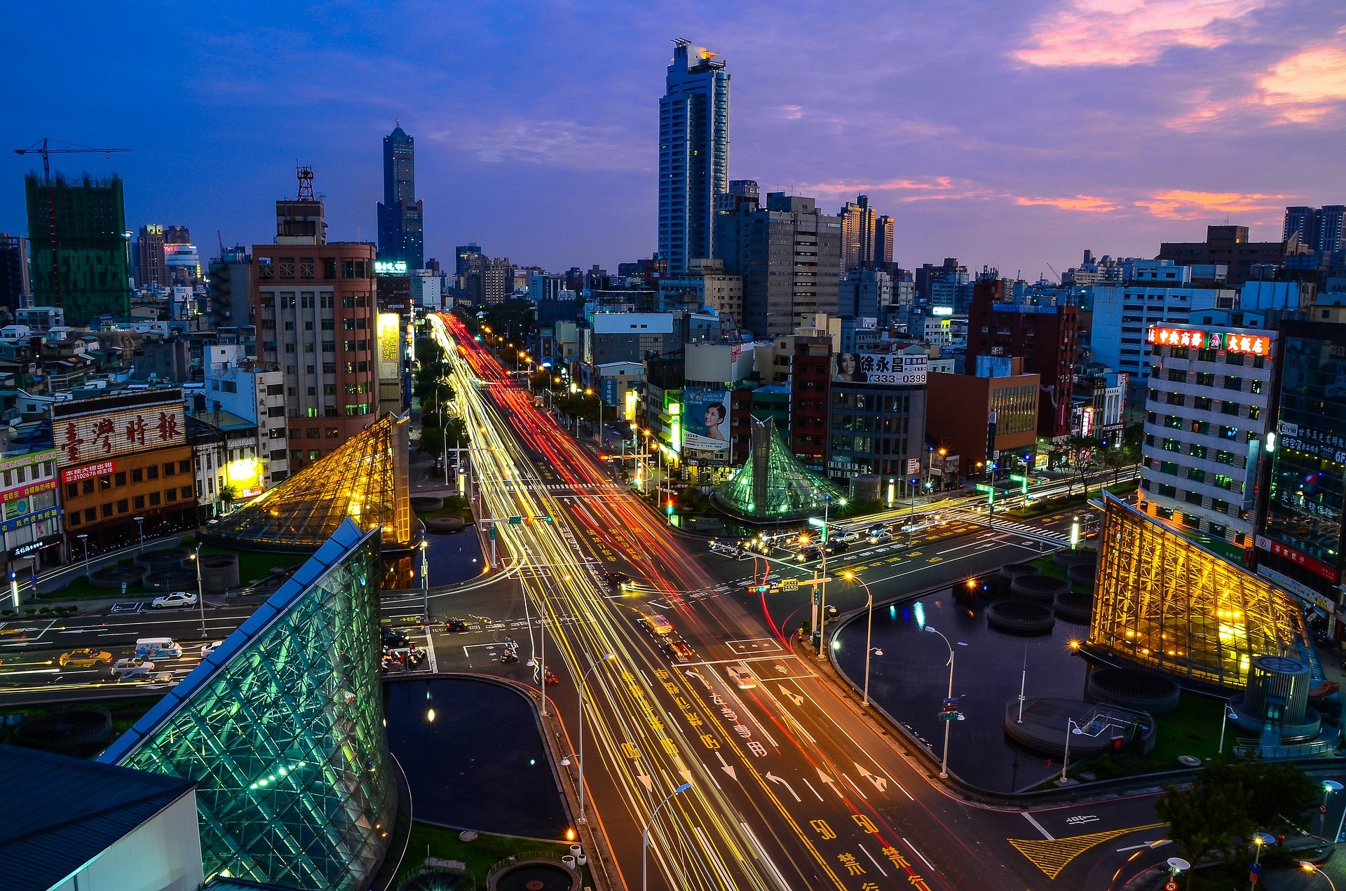 Kaohsiung, Taiwan (By tingyaoh on Pixabay)