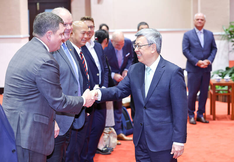 Premier Chen meets Delegation Members