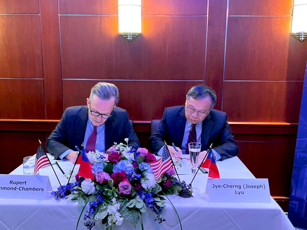 US-Taiwan Business Council Signs MOU with CIECA, Taiwan