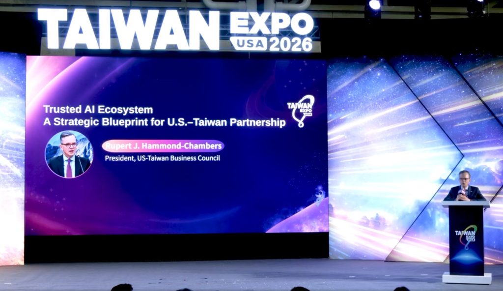 USTBC President Speaks at 2026 Taiwan Expo USA Activity image