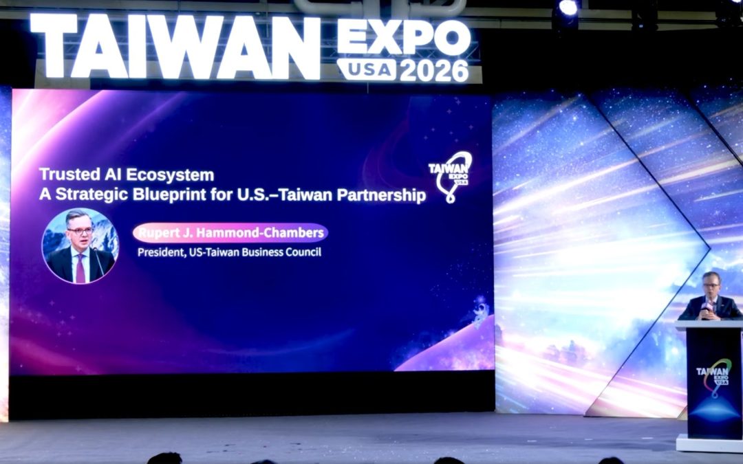 USTBC President Speaks at 2026 Taiwan Expo USA